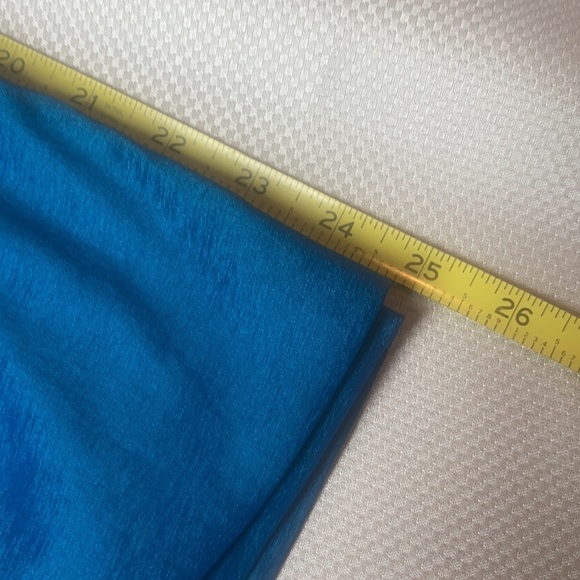 Caché Strapless Teal Cocktail Dress size Small - Picture 11 of 11